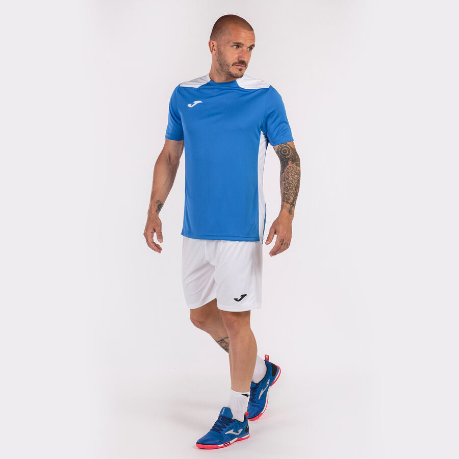 Camiseta manga corta hombre Championship VI blanco gris