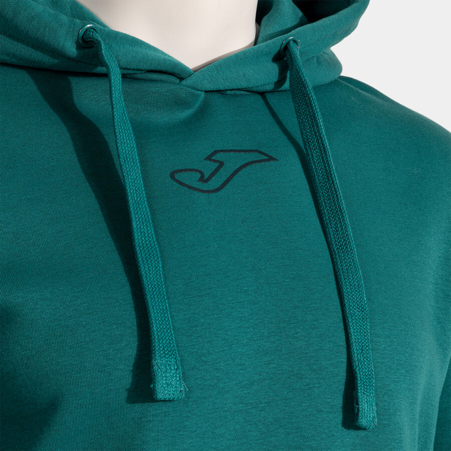 Sudadera con capucha hombre University gris melange