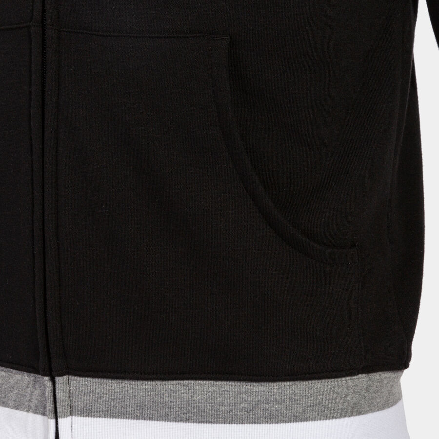 Chaqueta con capucha hombre Confort II marino rojo