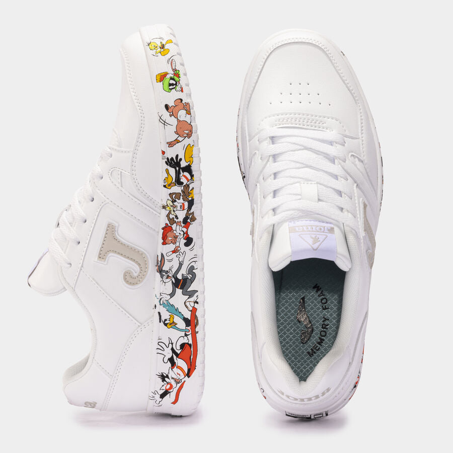 Zapatillas casual C.Aticca 24 Looney Tunes Cartoons unisex blanco multicolor