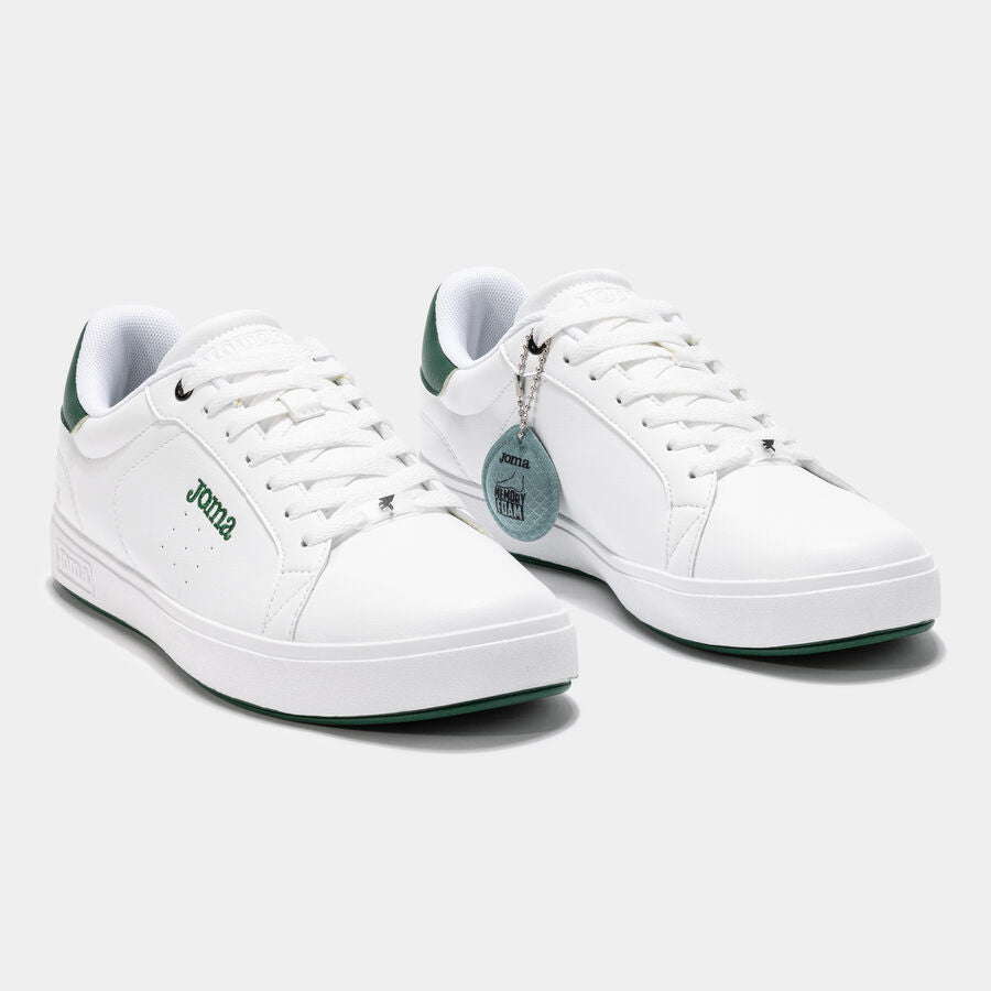 Zapatillas casual Classic Men 25 hombre blanco verde