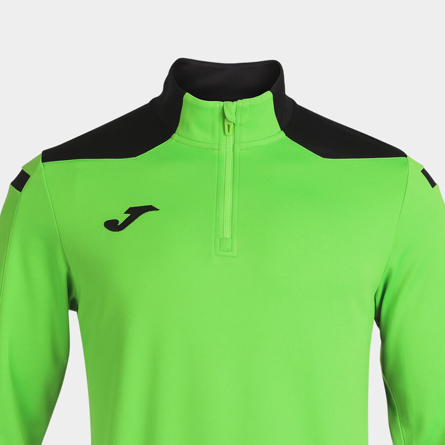 Sudadera hombre Championship VI verde flúor negro