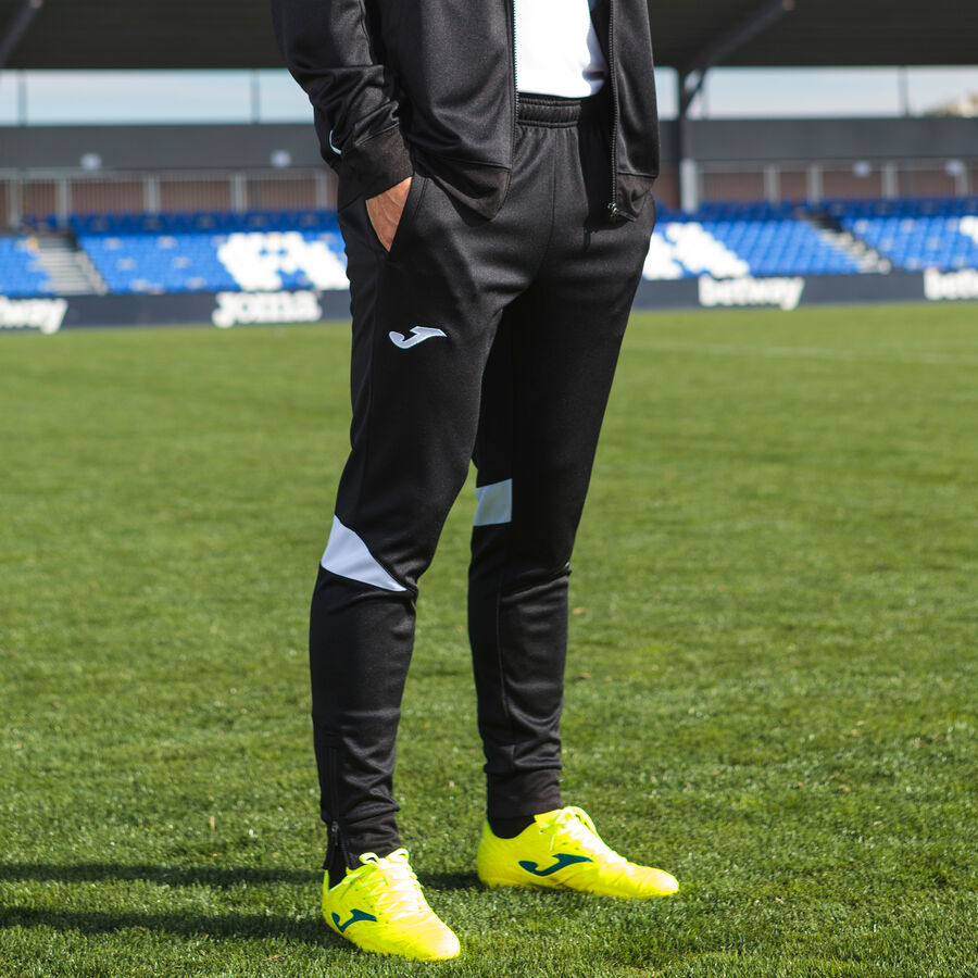Pantalón largo hombre Championship VI negro verde flúor