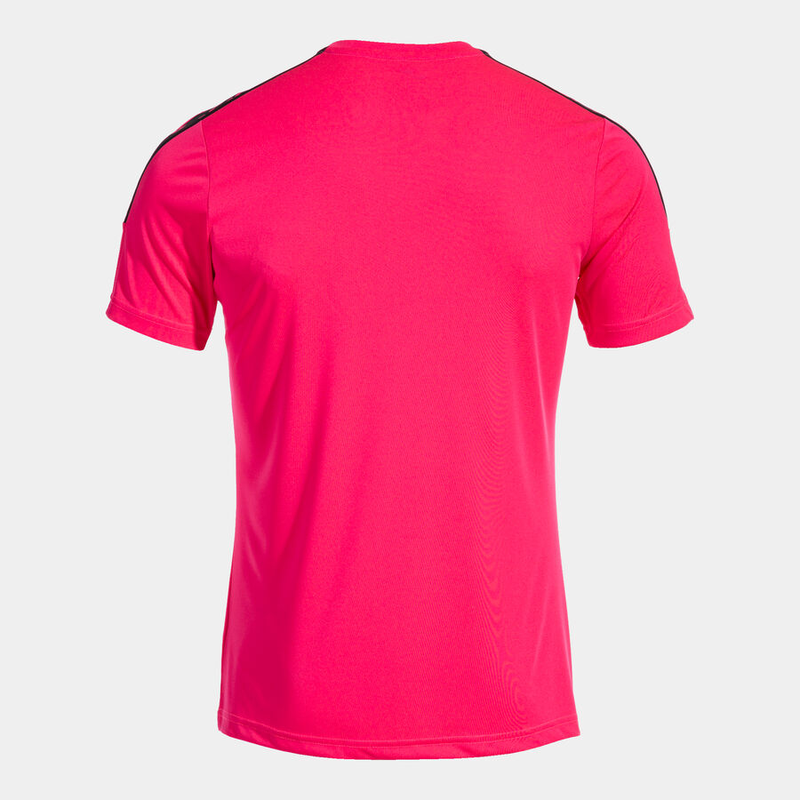 Camiseta manga corta hombre Olimpiada gris melange negro