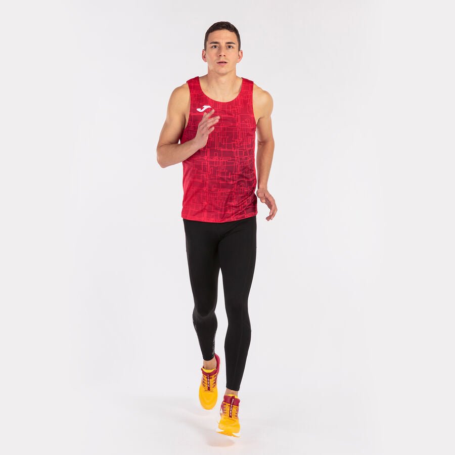 Camiseta tirantes hombre Elite VIII negro