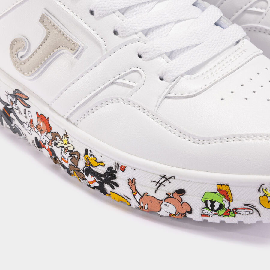 Zapatillas casual C.Aticca 24 Looney Tunes Cartoons unisex blanco multicolor