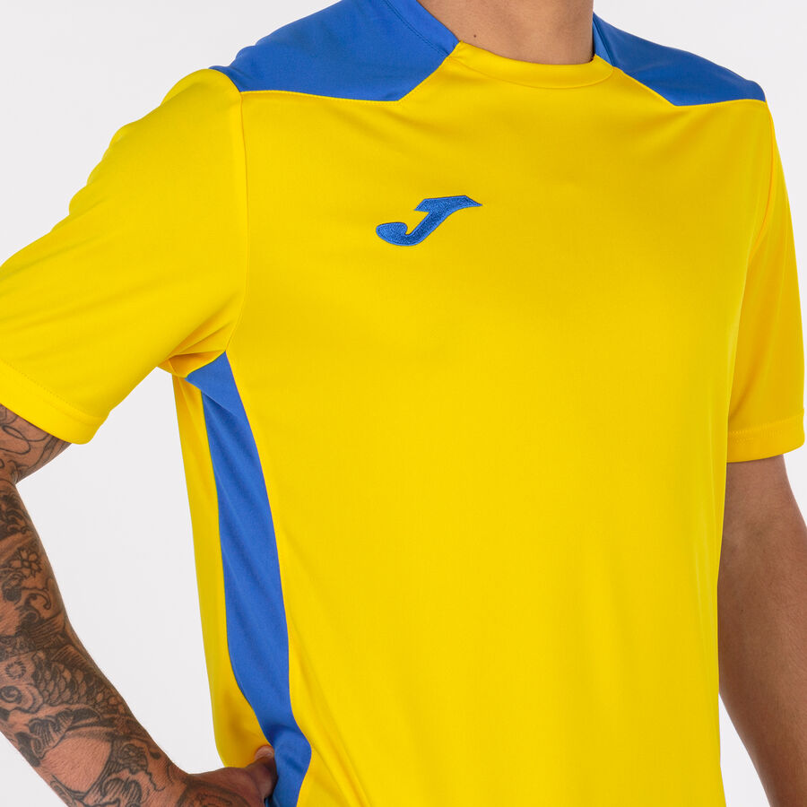 Camiseta manga corta hombre Championship VI blanco gris