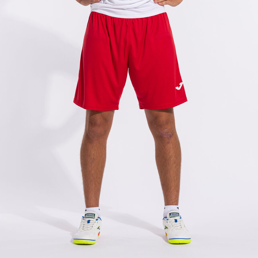 Short hombre Glasgow rojo blanco