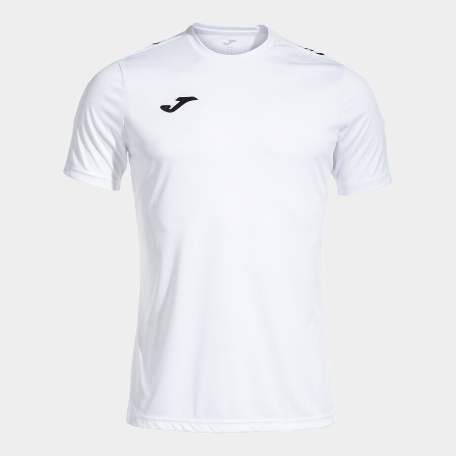 Camiseta manga corta hombre Olimpiada gris melange negro