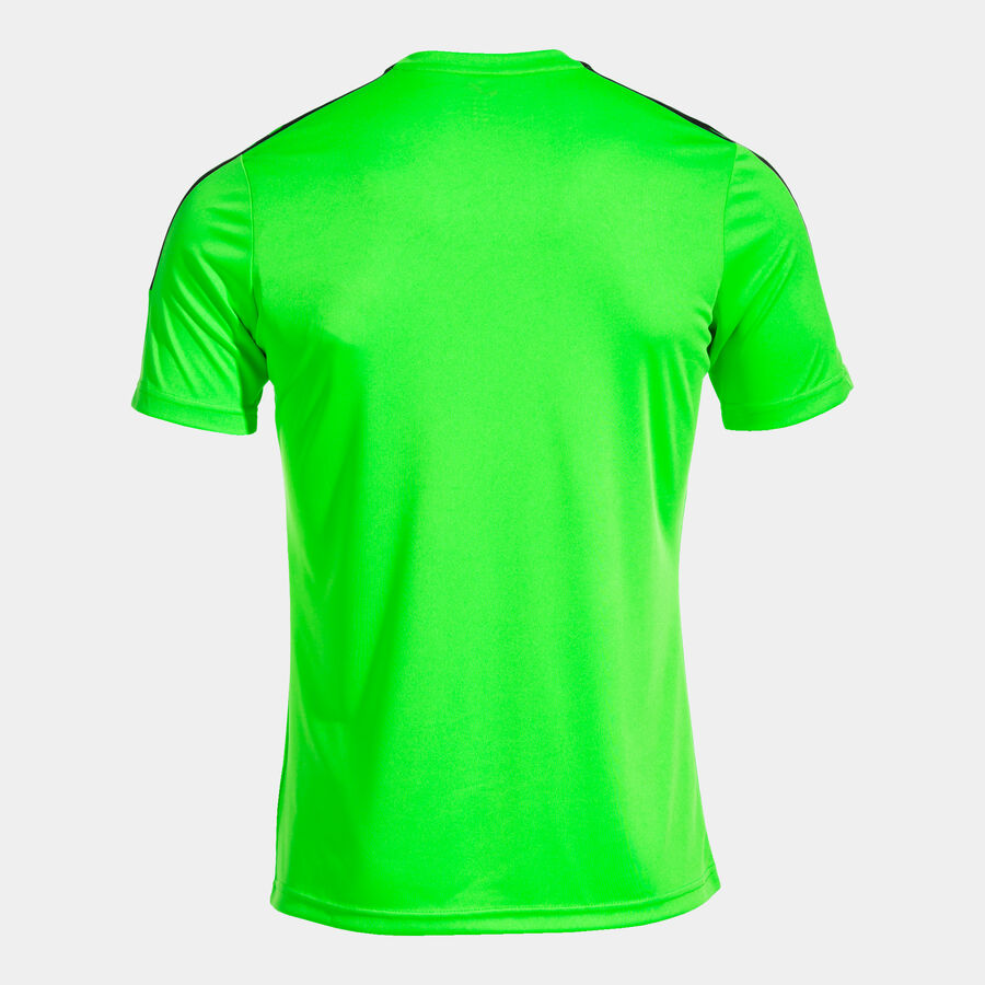 Camiseta manga corta hombre Olimpiada gris melange negro