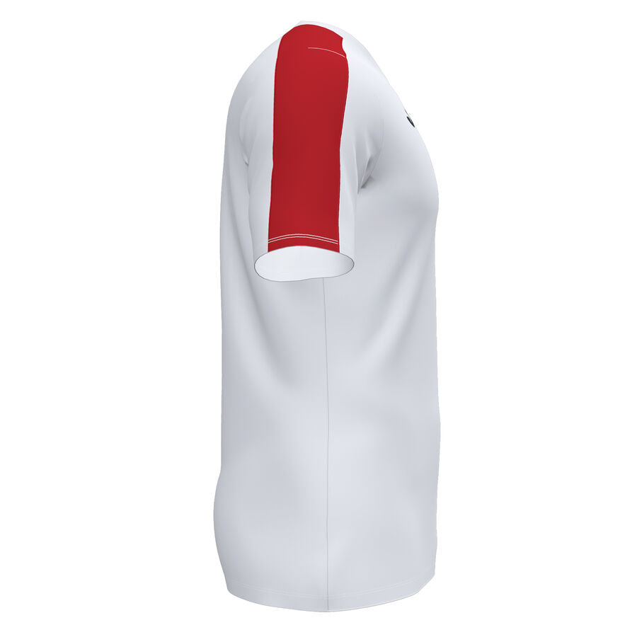 Camiseta manga corta hombre Academy III verde blanco