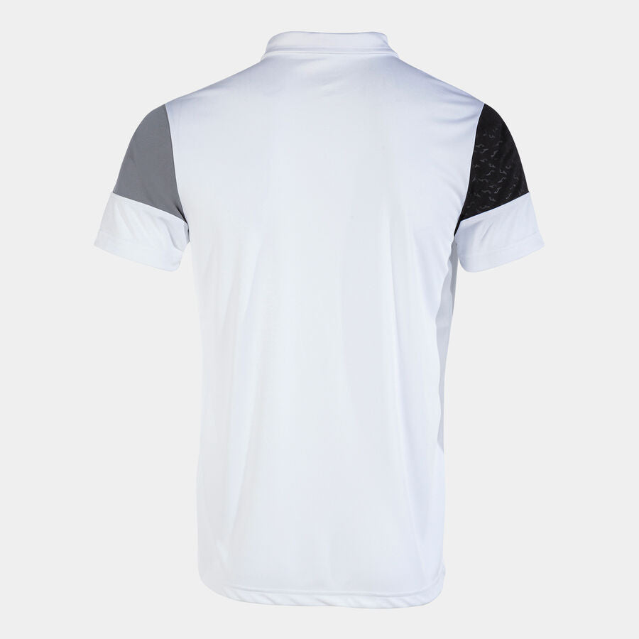 Polo manga corta hombre Crew V rojo marino