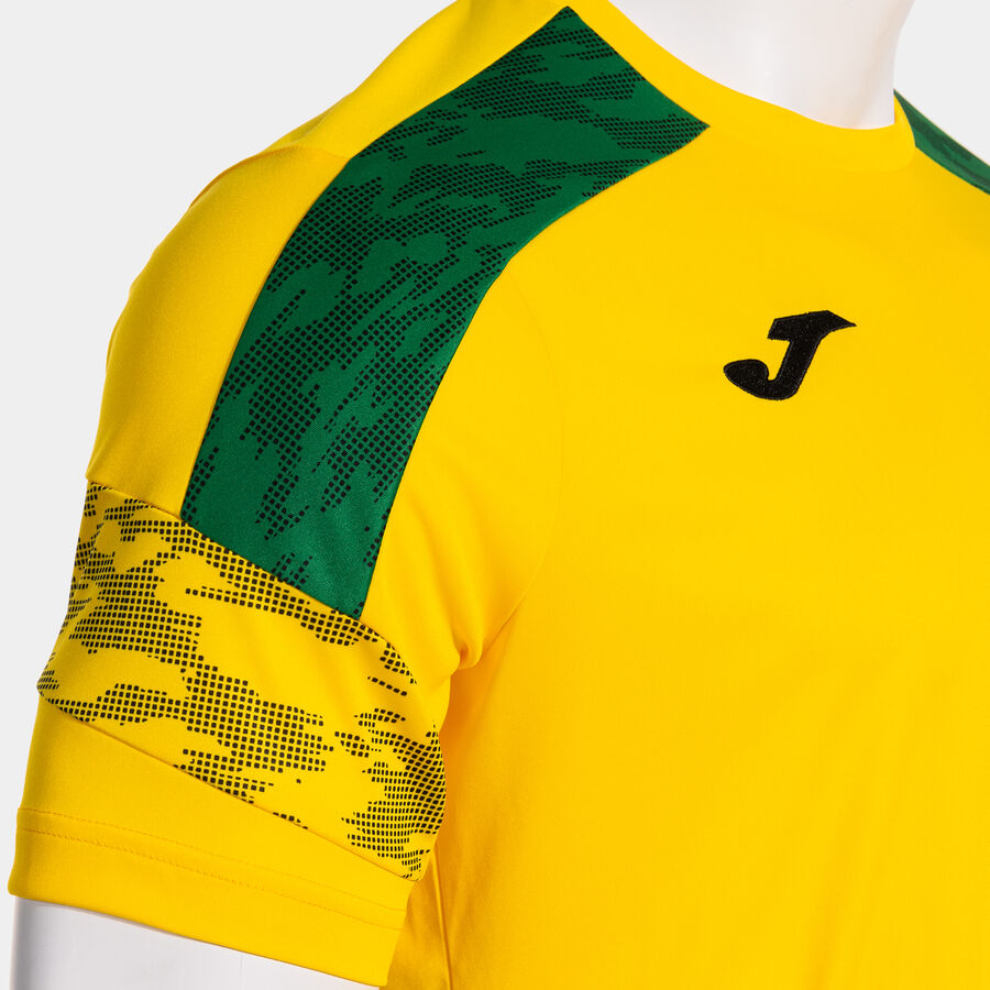 Camiseta manga corta hombre Championship VIII verde flúor
