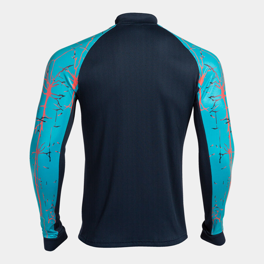 Sudadera hombre Elite IX negro verde flúor