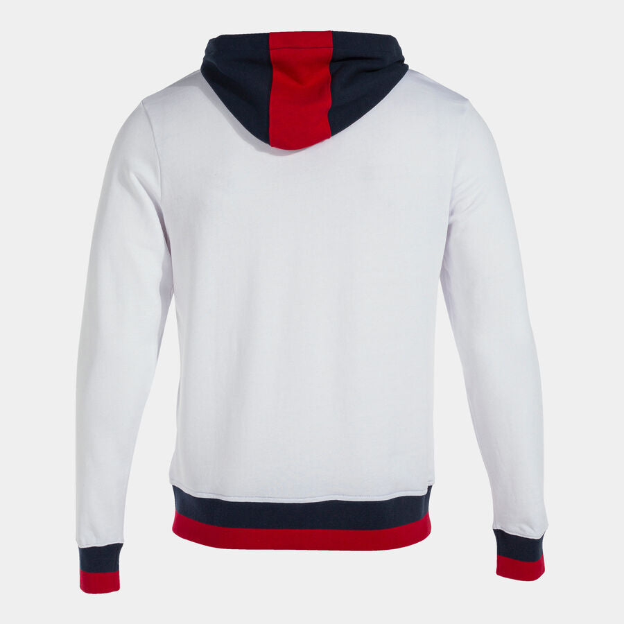 Chaqueta con capucha hombre Confort II marino rojo