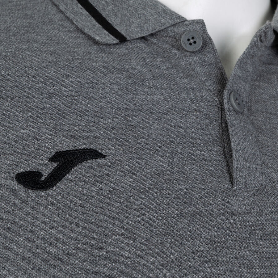 Polo manga corta hombre Confort II burdeos
