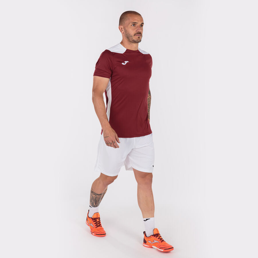 Camiseta manga corta hombre Championship VI blanco gris