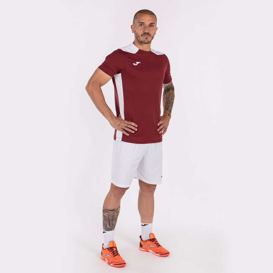 Camiseta manga corta hombre Championship VI blanco gris