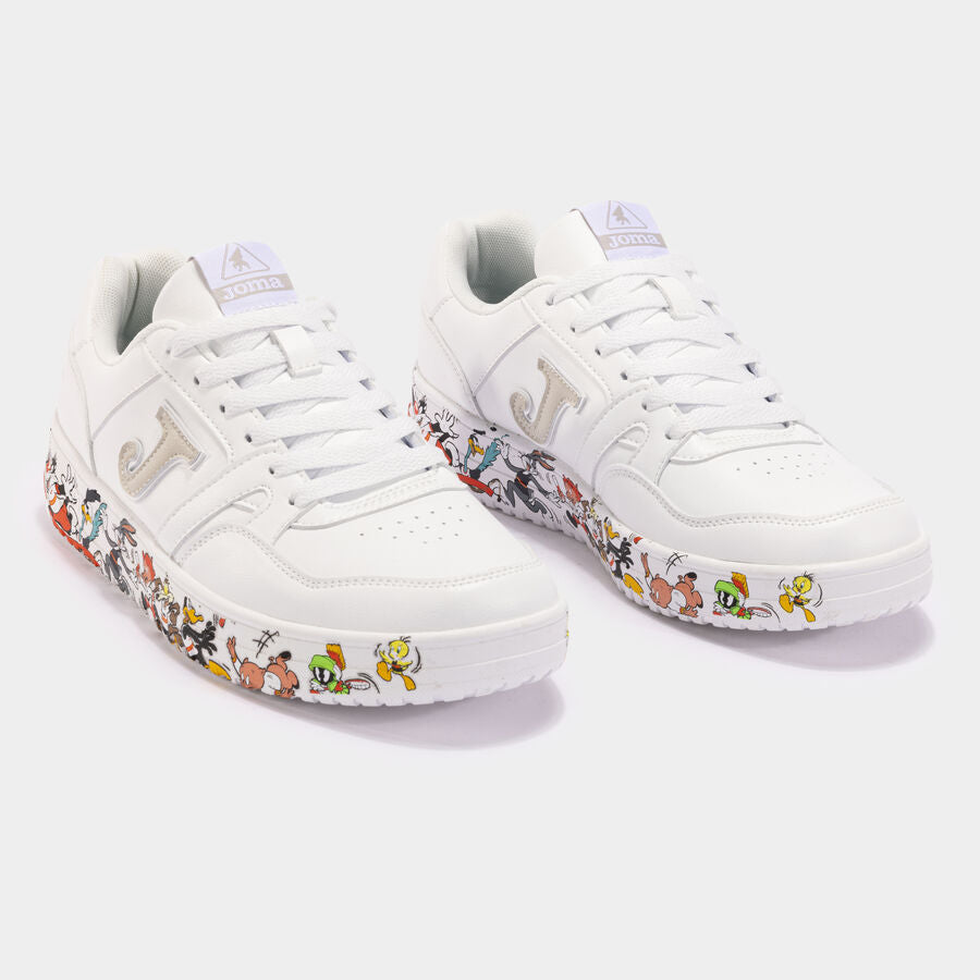 Zapatillas casual C.Aticca 24 Looney Tunes Cartoons unisex blanco multicolor