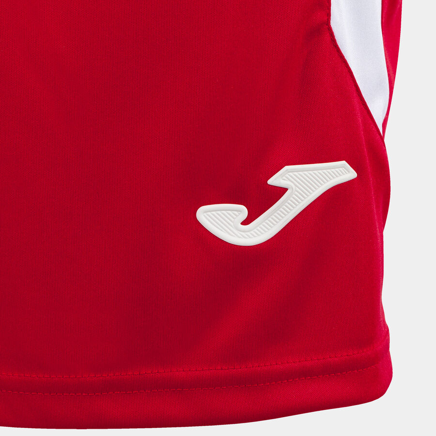 Short hombre Glasgow rojo blanco
