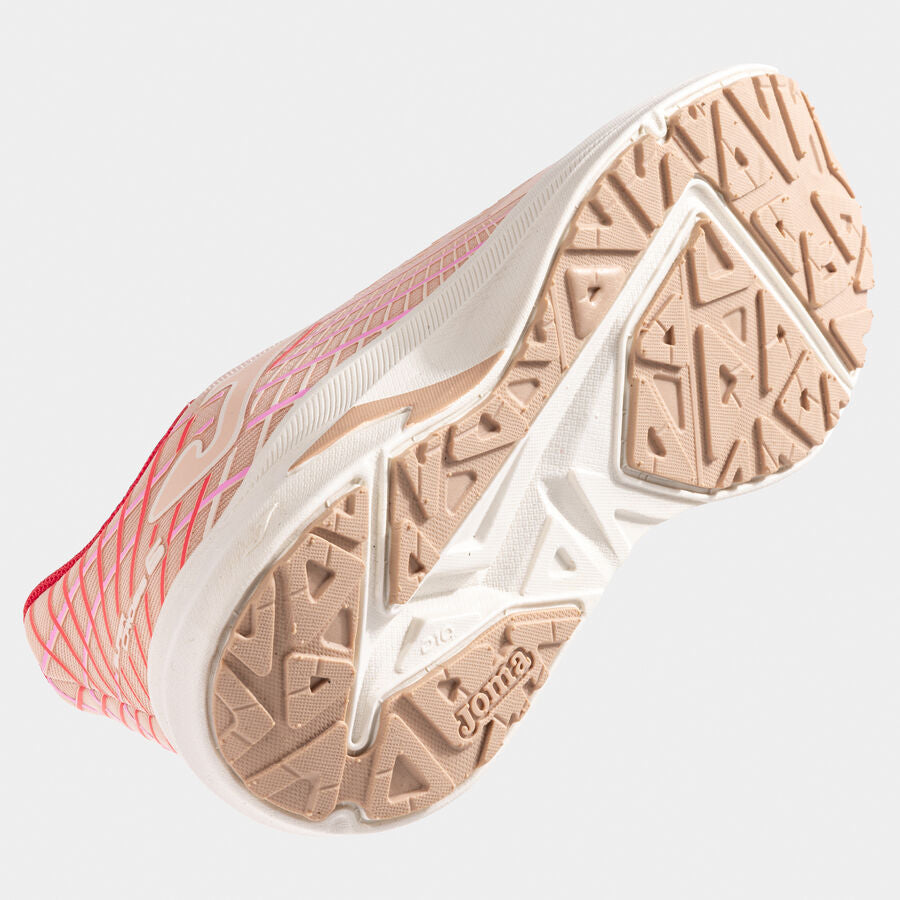 Zapatillas running Super Cross Jr 25 junior rosa