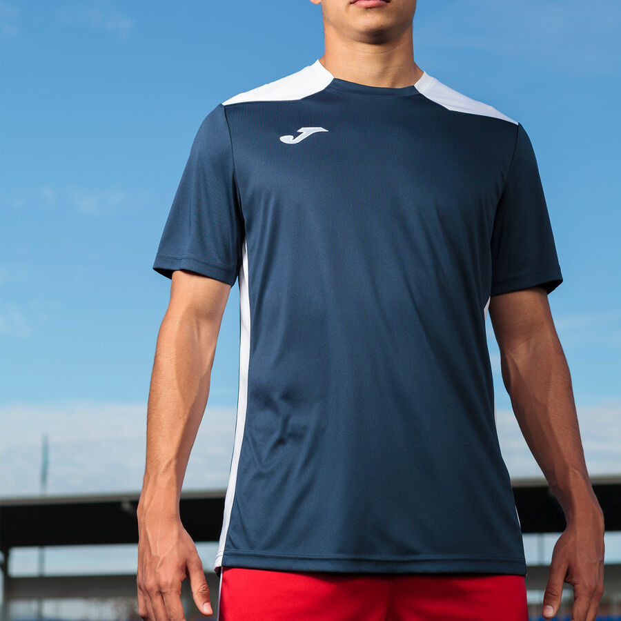 Camiseta manga corta hombre Championship VI blanco gris