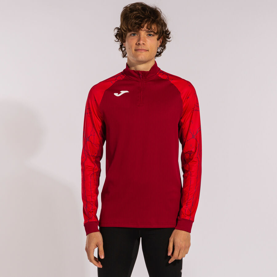 Sudadera hombre Elite IX negro verde flúor
