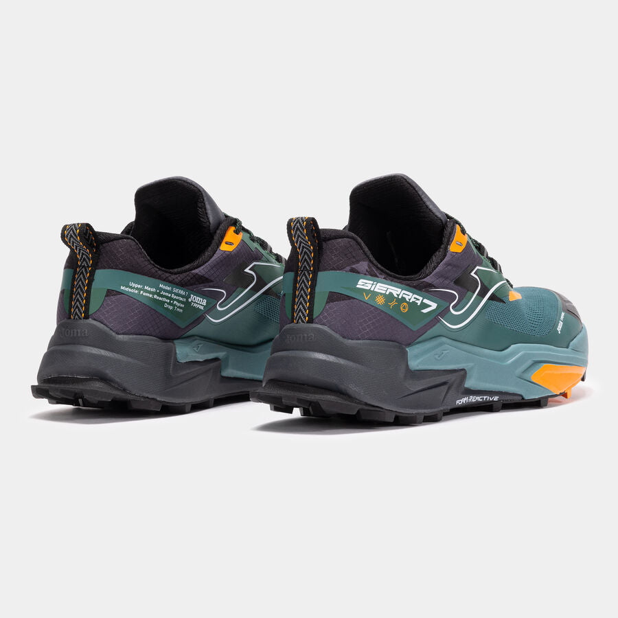 Zapatillas trail Sierra 25 unisex gris