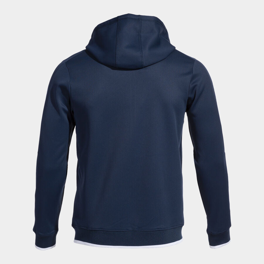Chaqueta con capucha hombre Olimpiada gris melange negro