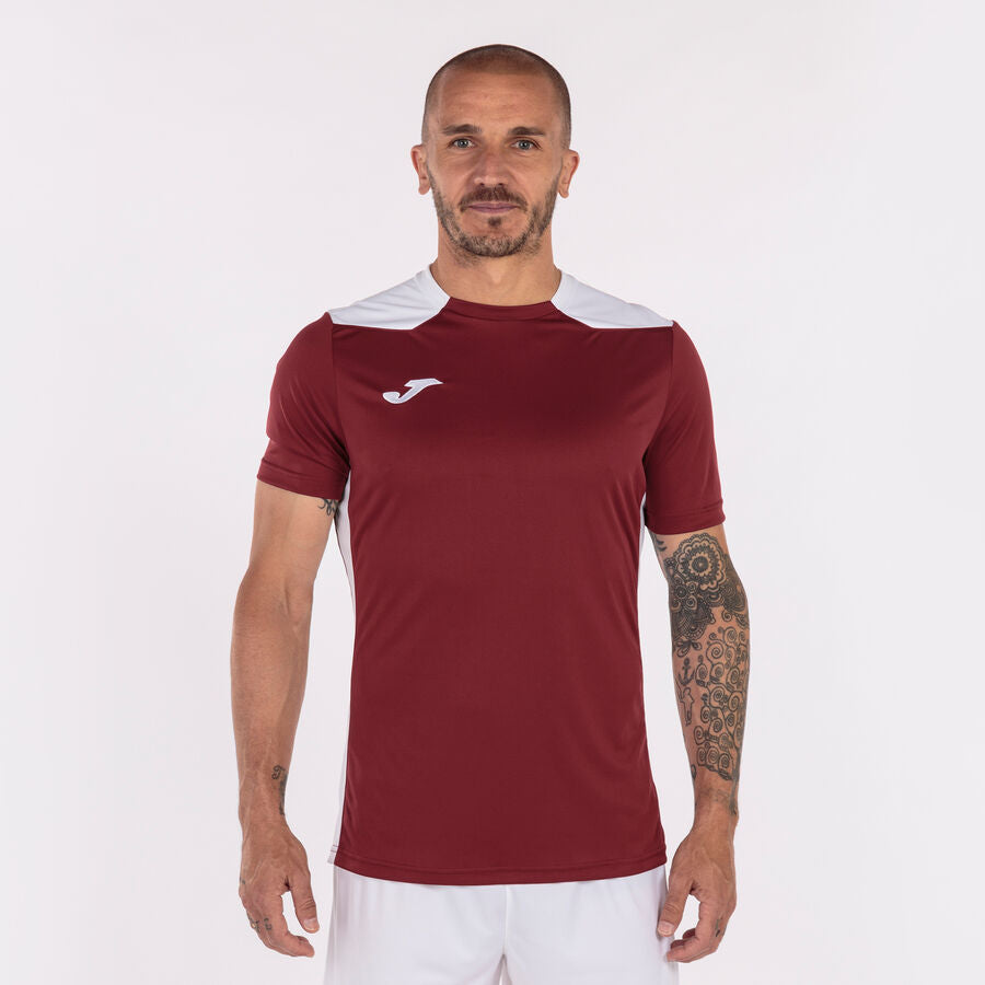 Camiseta manga corta hombre Championship VI blanco gris