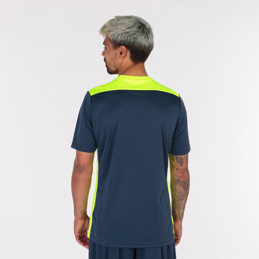 Camiseta manga corta hombre Championship VI blanco gris
