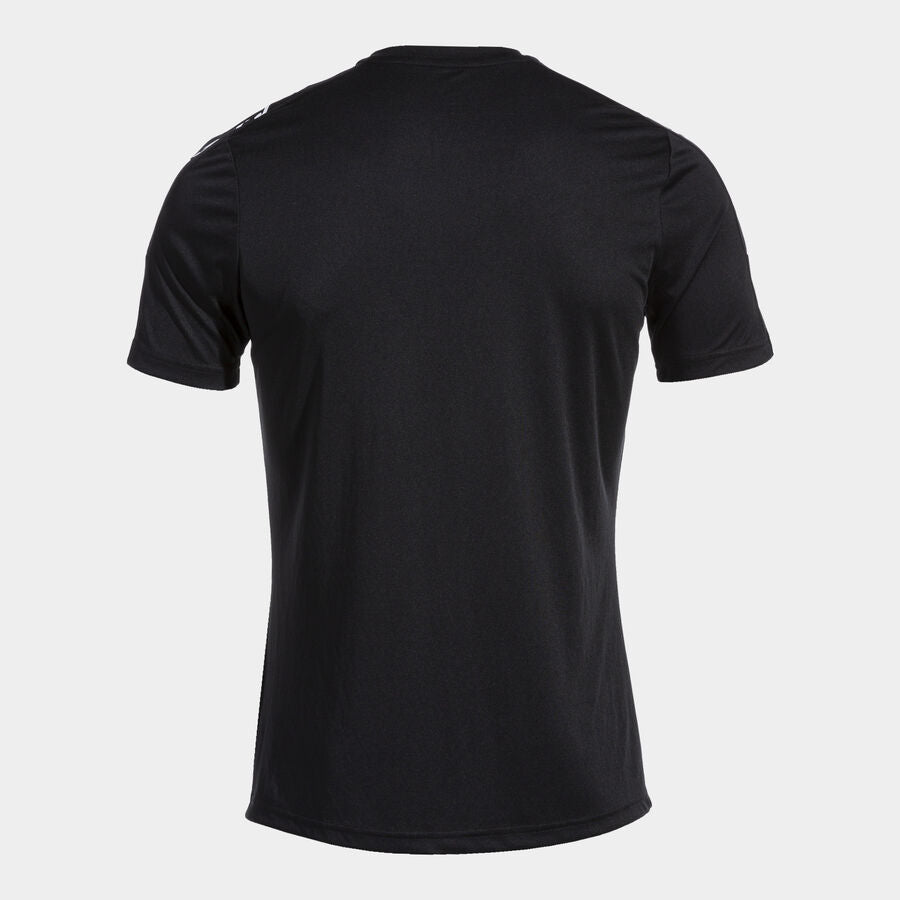 Camiseta manga corta hombre Olimpiada gris melange negro
