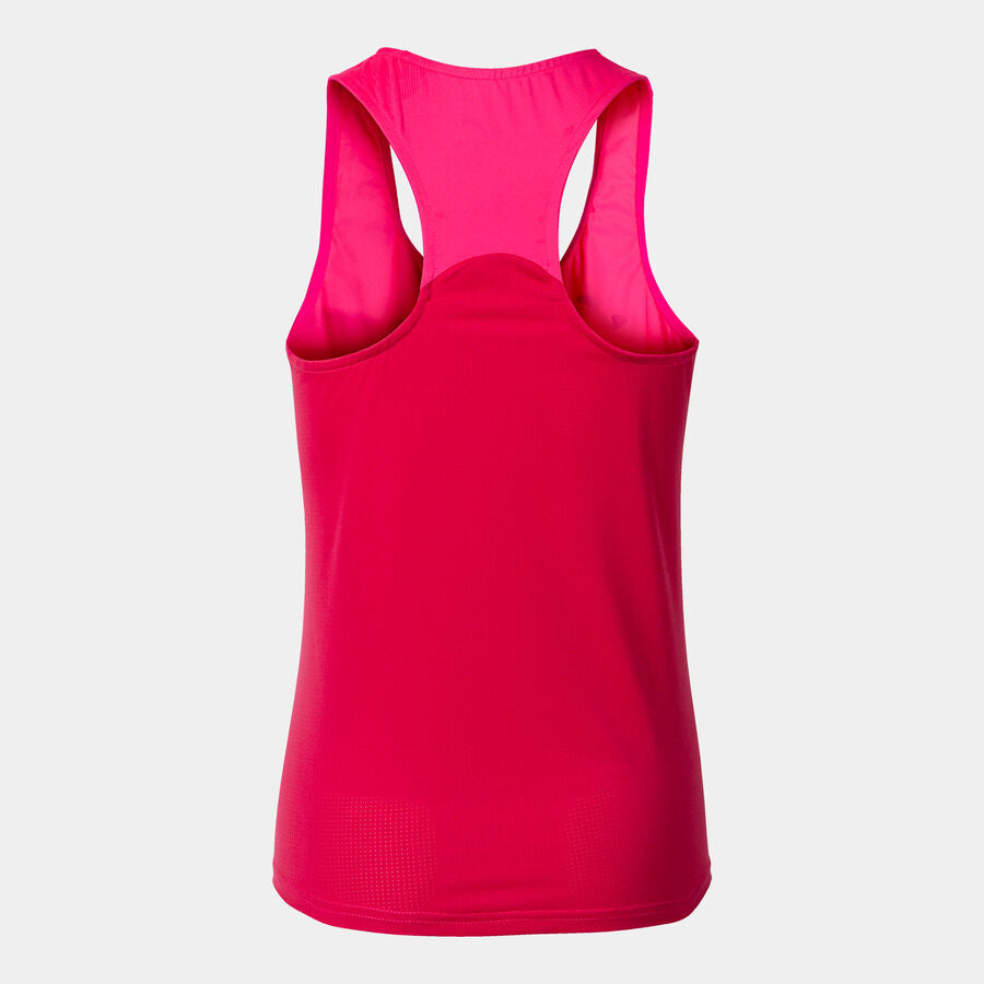 Camiseta tirantes mujer R-Winner naranja flúor
