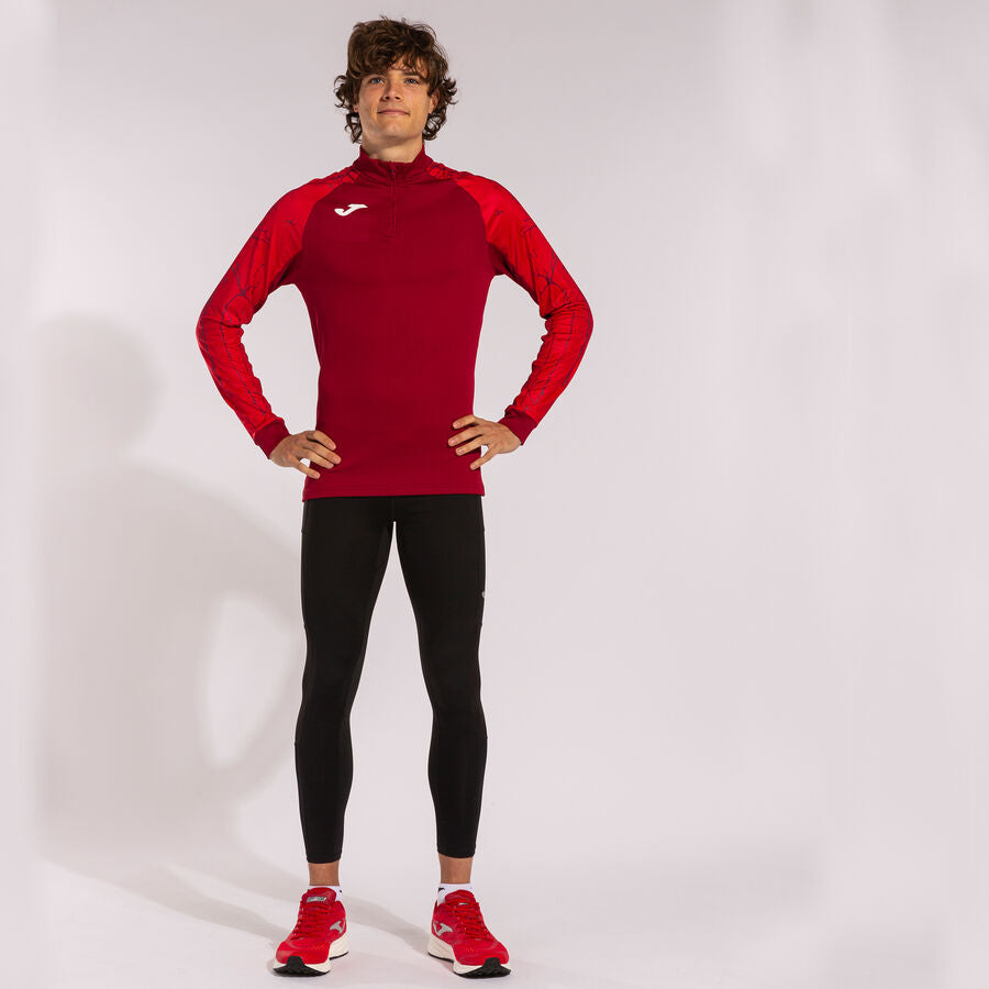 Sudadera hombre Elite IX negro verde flúor