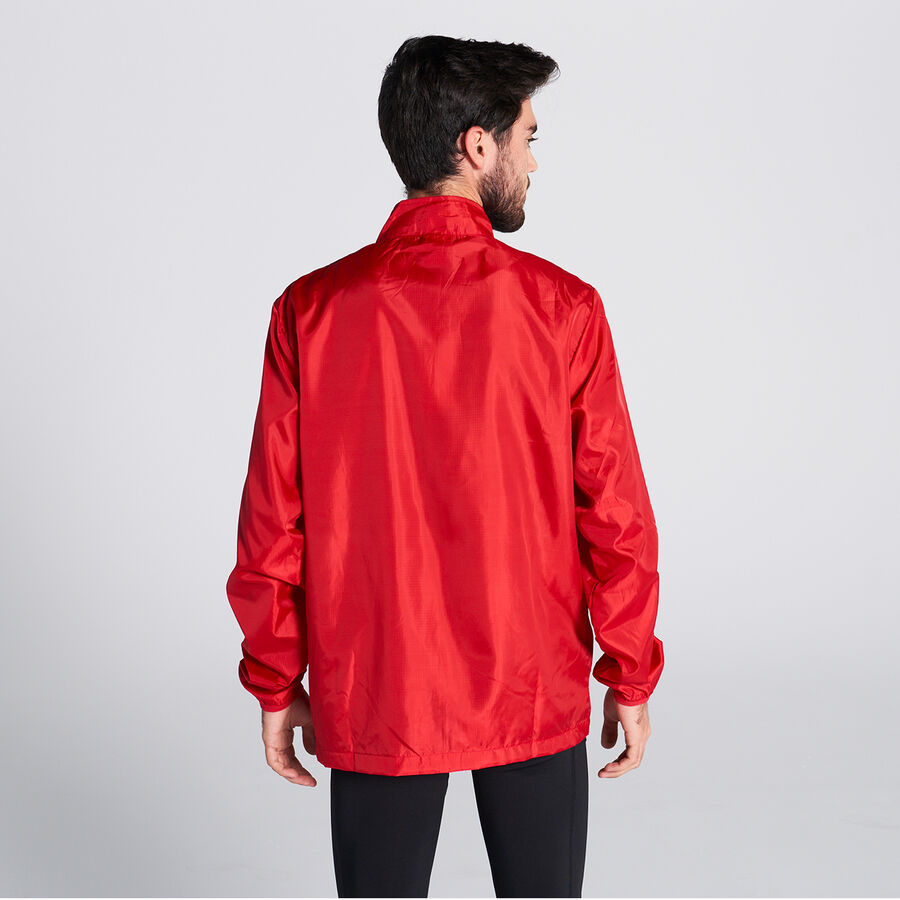 Cortavientos hombre Elite VII coral flúor