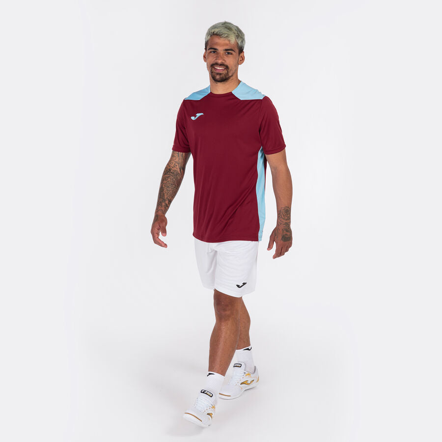 Camiseta manga corta hombre Championship VI blanco gris