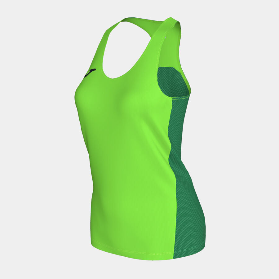 Camiseta tirantes mujer R-Winner naranja flúor