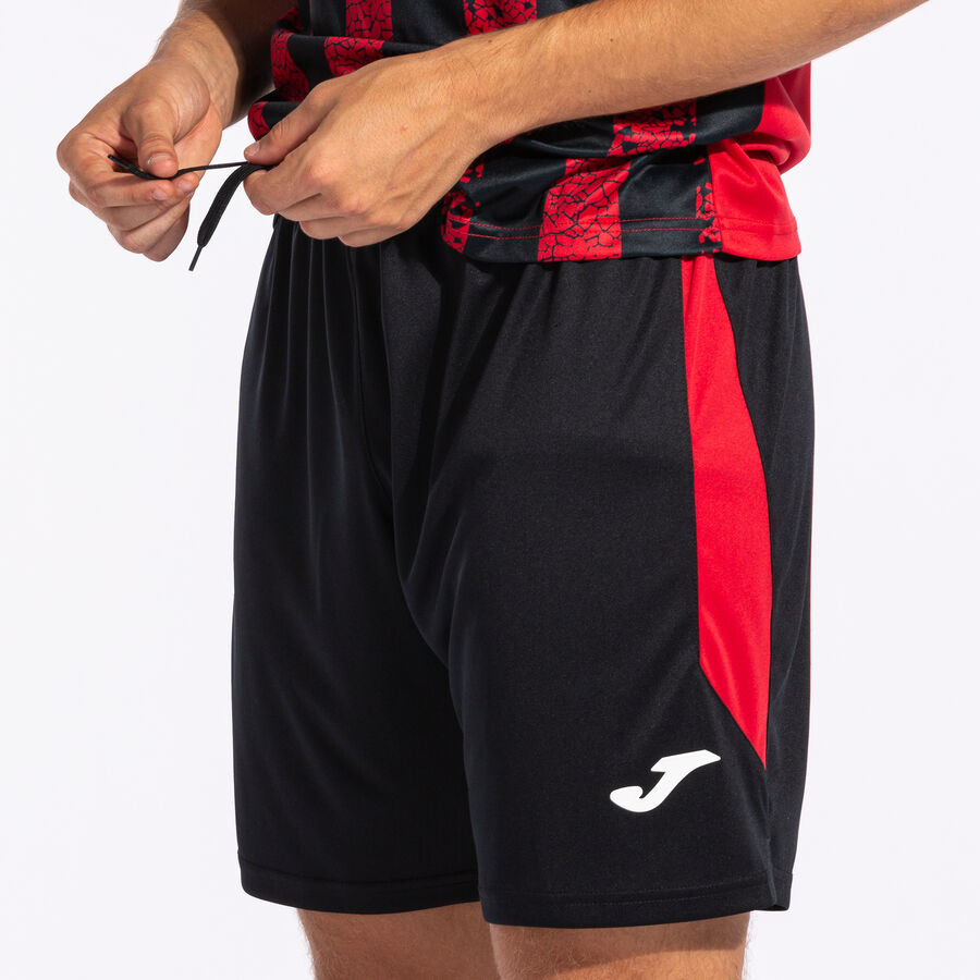 Short hombre Glasgow rojo blanco