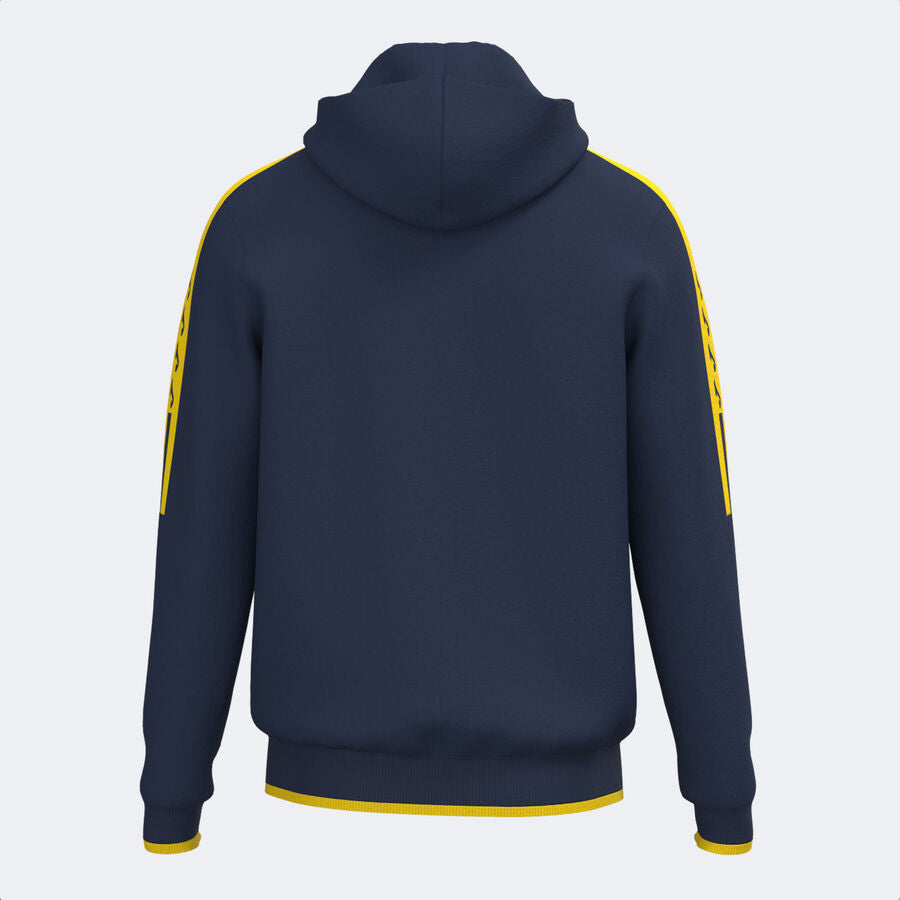 Chaqueta con capucha hombre Olimpiada gris melange negro