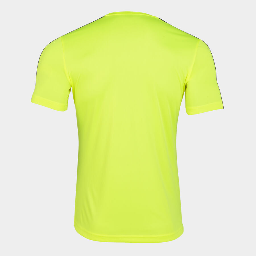 Camiseta manga corta hombre Academy III verde blanco