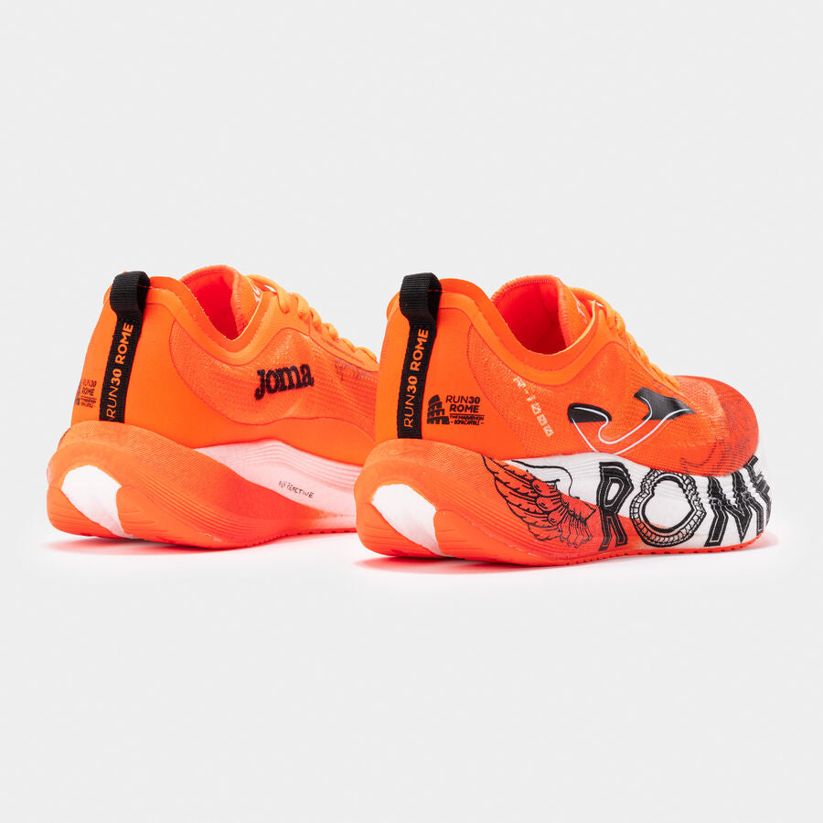 Zapatillas running R1000 25 Maratón De Roma unisex naranja
