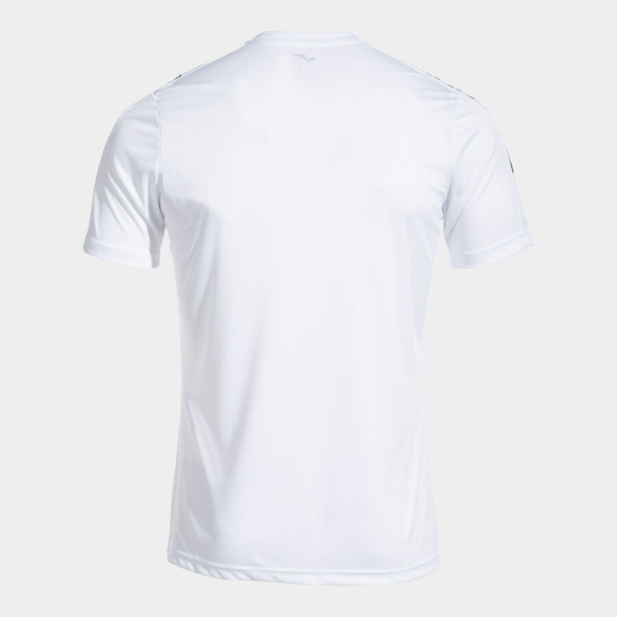 Camiseta manga corta hombre Olimpiada gris melange negro