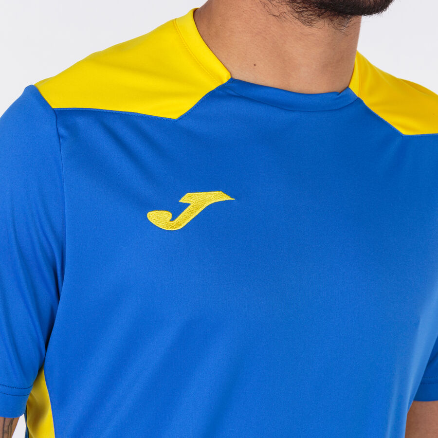 Camiseta manga corta hombre Championship VI blanco gris