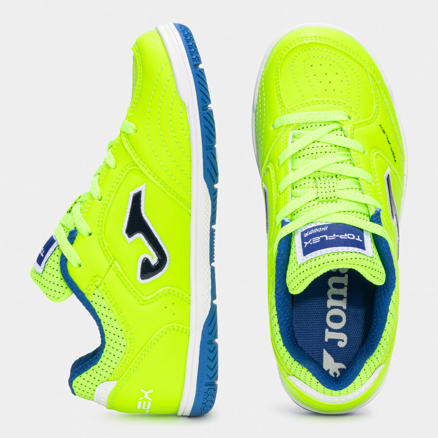 Zapatillas fútbol sala Top Flex Jr 25 indoor junior blanco royal