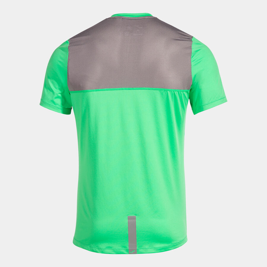 Camiseta manga corta hombre R-Trail Nature amarillo negro