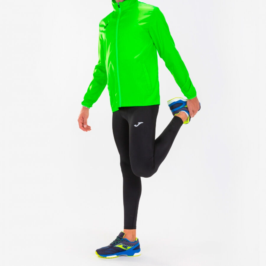 Cortavientos hombre Elite VII coral flúor