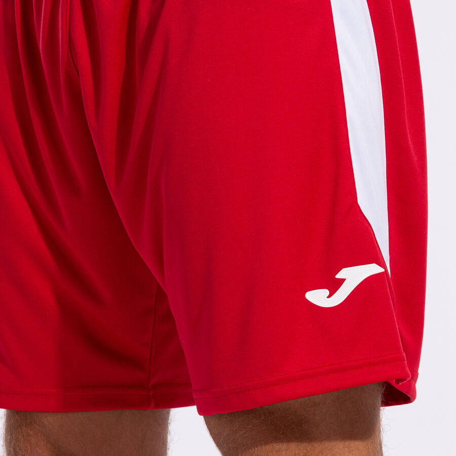 Short hombre Glasgow rojo blanco