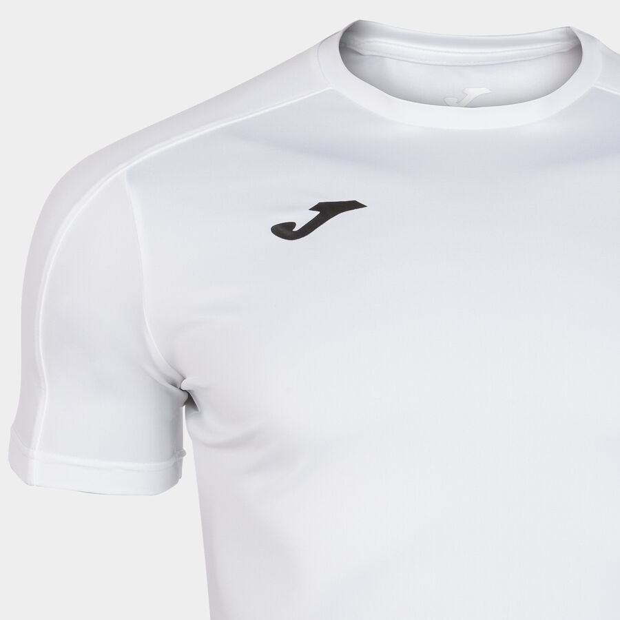 Camiseta manga corta hombre Academy III verde blanco