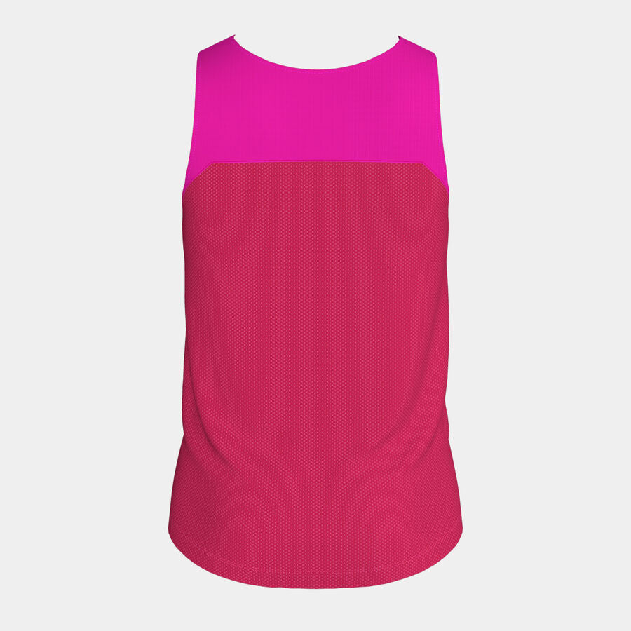 Camiseta tirantes hombre R-Winner rosa flúor