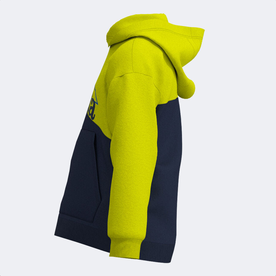 Sudadera con capucha niño Park marino gris melange